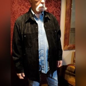 John Ashford Large Suede Jacket MENS Adventure Cool Retro
